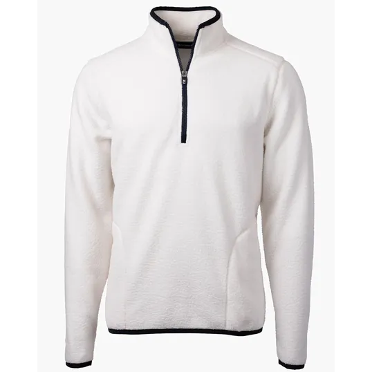 Cascade Epic Comfort Recycled Sherpa Fleece Men's Quarter Zip Jacket — view 9