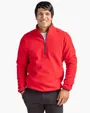 Cascade Epic Comfort Recycled Sherpa Fleece Men's Quarter Zip Jacket — view 2