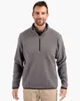 Cascade Epic Comfort Recycled Sherpa Fleece Men's Quarter Zip Jacket — view 5