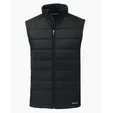 Evoke Recycled Honeycomb Fleece Mens Hybrid Full Zip Vest — view 5
