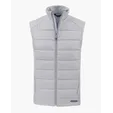 Evoke Recycled Honeycomb Fleece Mens Hybrid Full Zip Vest — view 6