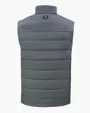 Evoke Recycled Honeycomb Fleece Mens Hybrid Full Zip Vest — view 12