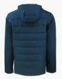 Evoke Recycled Honeycomb Fleece Men's Hybrid Full Zip Jacket — view 14