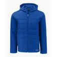 Evoke Recycled Honeycomb Fleece Men's Hybrid Full Zip Jacket — view 10