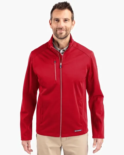 Evoke Recycled Honeycomb Fleece Full Zip Jacket — view 2