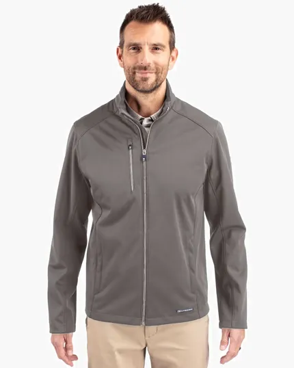 Evoke Recycled Honeycomb Fleece Full Zip Jacket — view 4