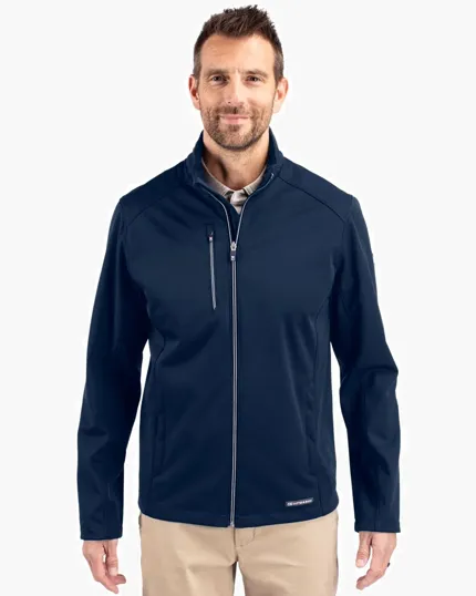 Evoke Recycled Honeycomb Fleece Full Zip Jacket — view 5