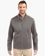 Evoke Recycled Honeycomb Fleece Full Zip Jacket — view 4