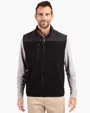 Cascade Epic Comfort Recycled Sherpa Fleece Men's Full Zip Vest