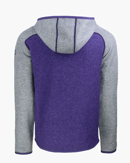 Men's Full Zip Hooded Sweater-Knit Jacket — view 21