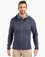 Men's Full Zip Hooded Sweater-Knit Jacket — view 7