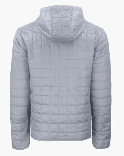 Rainier Recycled Insulated Puffer Full Zip Hooded Jacket — view 9