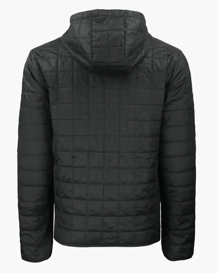 Rainier Recycled Insulated Puffer Full Zip Hooded Jacket — view 11