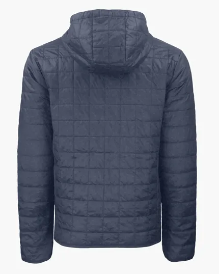 Rainier Recycled Insulated Puffer Full Zip Hooded Jacket — view 12