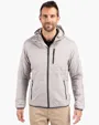 Rainier Recycled Insulated Puffer Full Zip Hooded Jacket