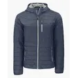 Rainier Recycled Insulated Puffer Full Zip Hooded Jacket — view 8