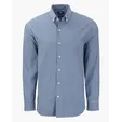 Skyline Recycled Gingham Men's Long Sleeve Button Down Dress Shirt — view 2
