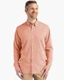 Skyline Recycled Gingham Men's Long Sleeve Button Down Dress Shirt — view 31