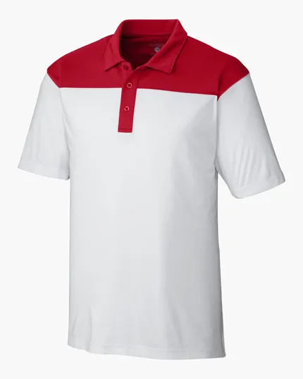 Clique Parma Colorblock Tech Jersey Men's Polo — view 2