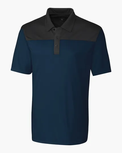 Clique Parma Colorblock Tech Jersey Men's Polo — view 6