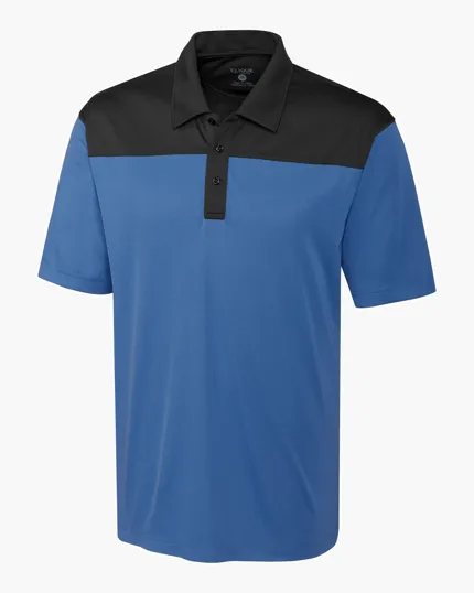 Clique Parma Colorblock Tech Jersey Men's Polo — view 8