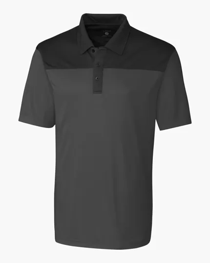 Clique Parma Colorblock Tech Jersey Men's Polo — view 9
