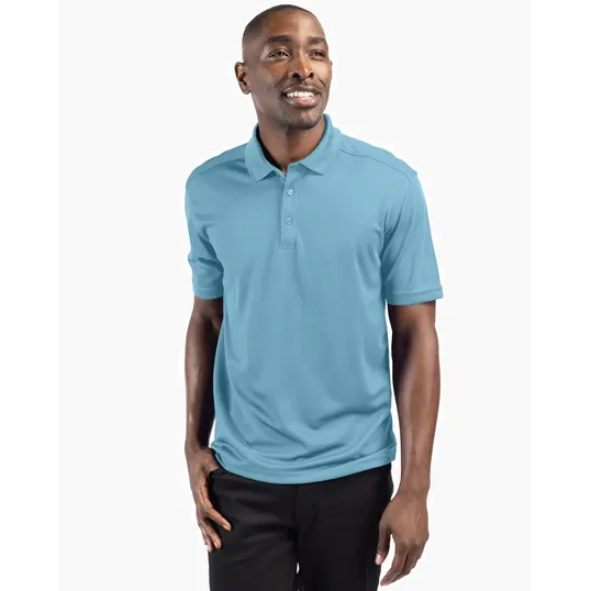 Clique Spin Solution-dyed Performance Pique Men's Polo — view 2