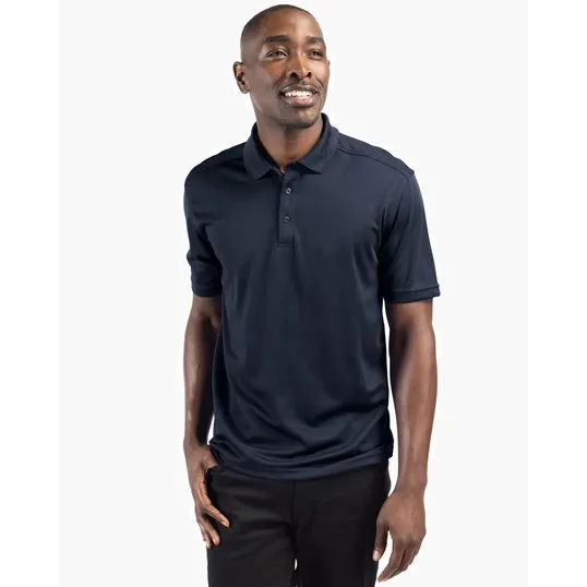 Clique Spin Solution-dyed Performance Pique Men's Polo — view 3