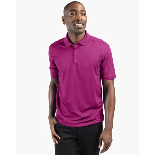 Clique Spin Solution-dyed Performance Pique Men's Polo — view 4