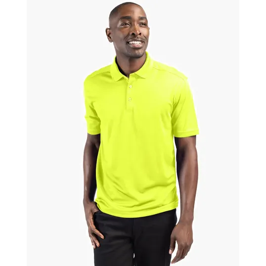 Clique Spin Solution-dyed Performance Pique Men's Polo — view 6