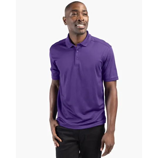 Clique Spin Solution-dyed Performance Pique Men's Polo — view 10