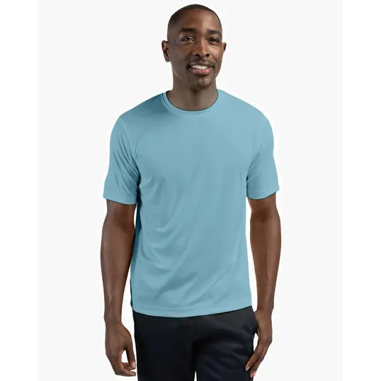 Clique Spin Solution-Dyed Performance Jersey Men's Short Sleeve Tee — view 2