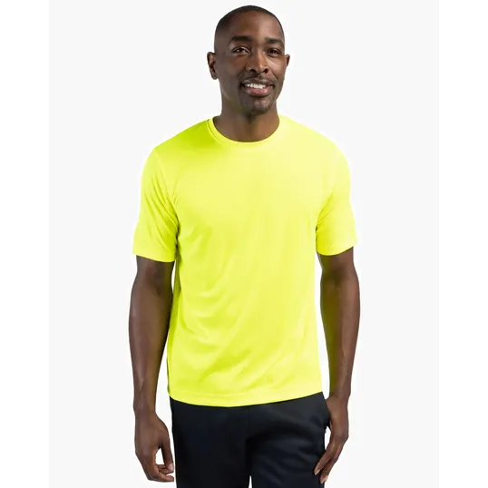 Clique Spin Solution-Dyed Performance Jersey Men's Short Sleeve Tee — view 4