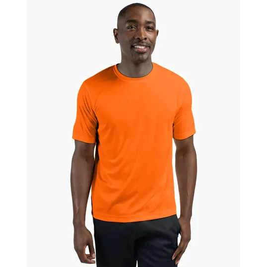 Clique Spin Solution-Dyed Performance Jersey Men's Short Sleeve Tee — view 6