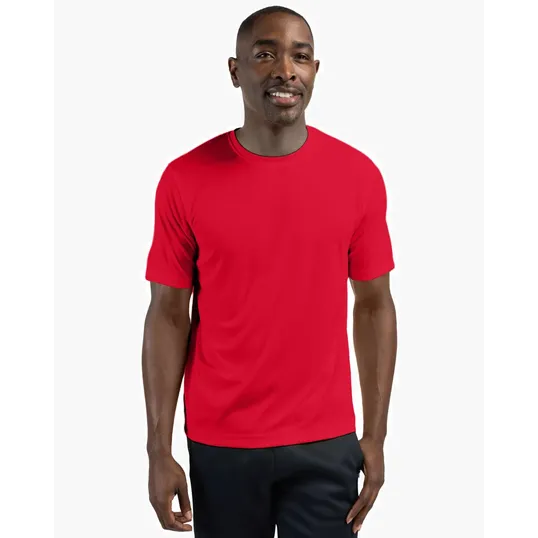 Clique Spin Solution-Dyed Performance Jersey Men's Short Sleeve Tee — view 7