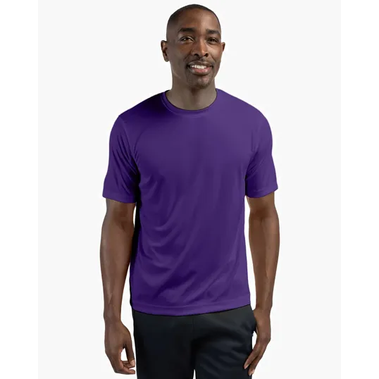 Clique Spin Solution-Dyed Performance Jersey Men's Short Sleeve Tee — view 9