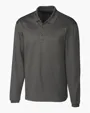 Clique Spin Solution-dyed Performance Pique Men's Long Sleeve Polo — view 11