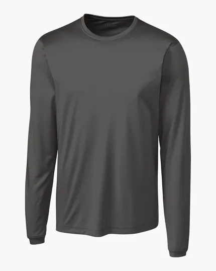 Clique Spin Solution-dyed Performance Jersey Men's Long Sleeve Tee — view 10