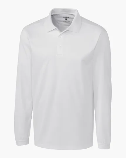 Clique Ice Pique Tech Men's Long Sleeve Polo — view 19