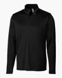 Clique Spin Solution-dyed Performance Interlock Half Zip — view 5
