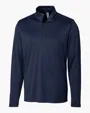 Clique Spin Solution-dyed Performance Interlock Half Zip — view 6