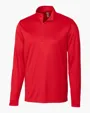 Clique Spin Solution-dyed Performance Interlock Half Zip — view 9