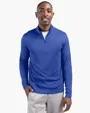 Clique Spin Solution-dyed Performance Interlock Half Zip — view 4
