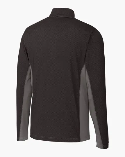 Clique Ice Pique Colorblock Tech Men's Half Zip — view 8