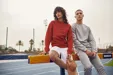 Clique Lift Solution-Dyed Performance Unisex Crewneck Sweatshirt — view 12
