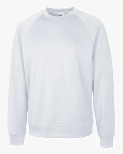 Clique Lift Solution-Dyed Performance Unisex Crewneck Sweatshirt — view 6