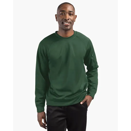 Clique Lift Solution-Dyed Performance Unisex Crewneck Sweatshirt — view 13