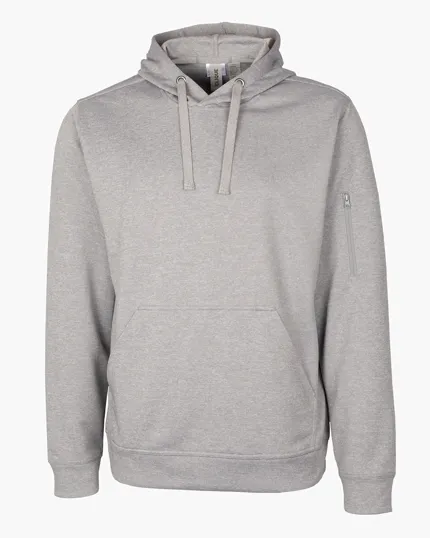 Clique Lift Solution-Dyed Performance Hooded Pullover Sweatshirt — view 11