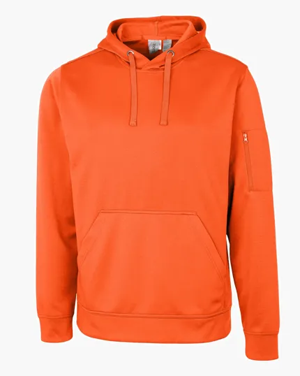 Clique Lift Solution-Dyed Performance Hooded Pullover Sweatshirt — view 19