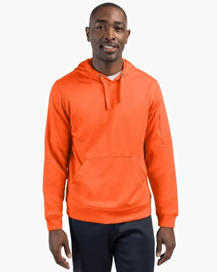 Clique Lift Solution-Dyed Performance Hooded Pullover Sweatshirt — view 9
